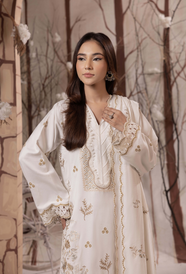 Hamdam Irina Peach Wool`25 D#07