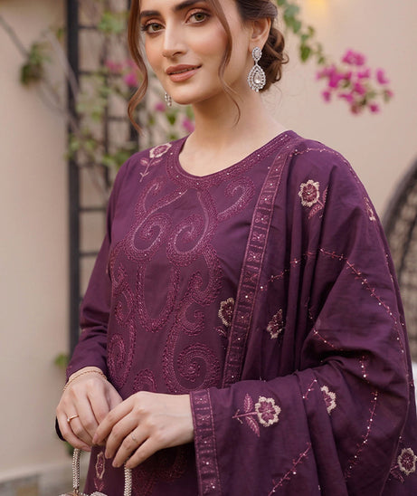 BR Rounaq Emb Dhanak'26 V#15 D#1 (Purple)