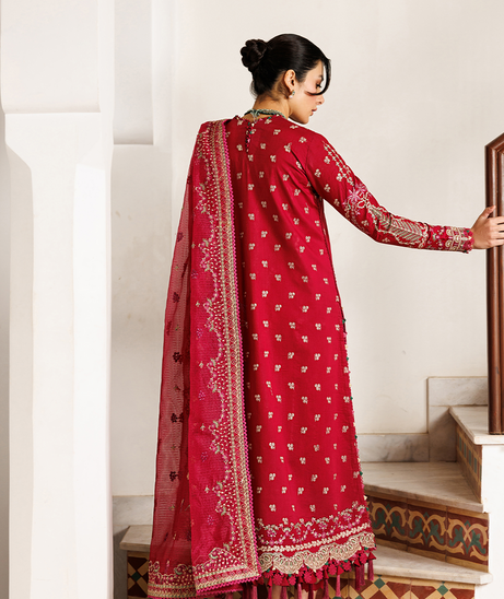 Emaan Adeel Mirabelle Lawn`26 (GARDENIA GLOW)