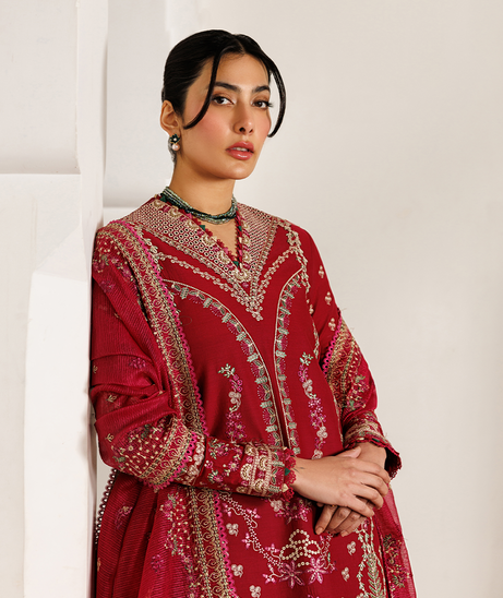 Emaan Adeel Mirabelle Lawn`26 (GARDENIA GLOW)