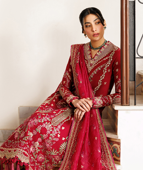 Emaan Adeel Mirabelle Lawn`26 (GARDENIA GLOW)