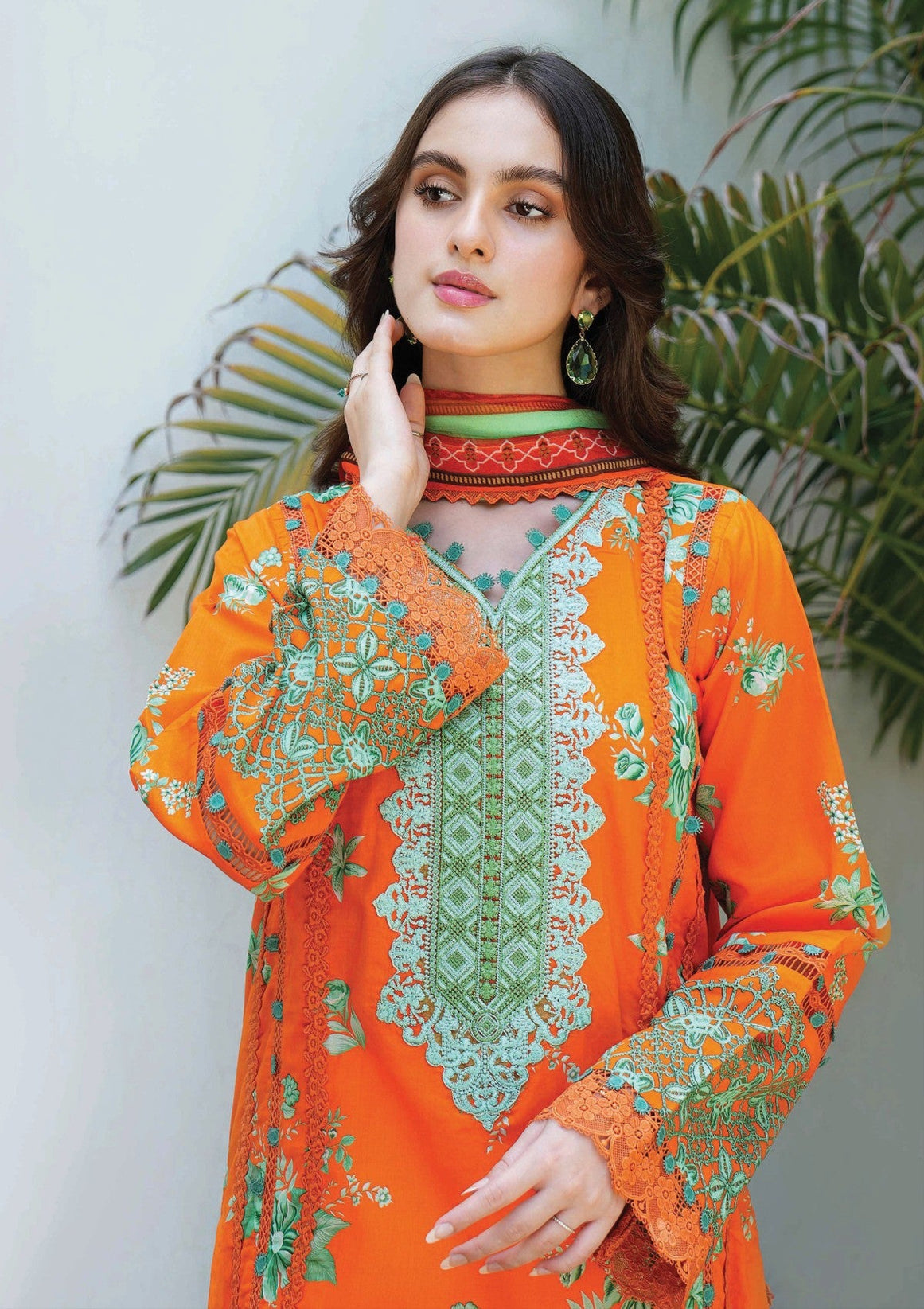 Meerak Summer Wine Lawn'25 (Arancia)
