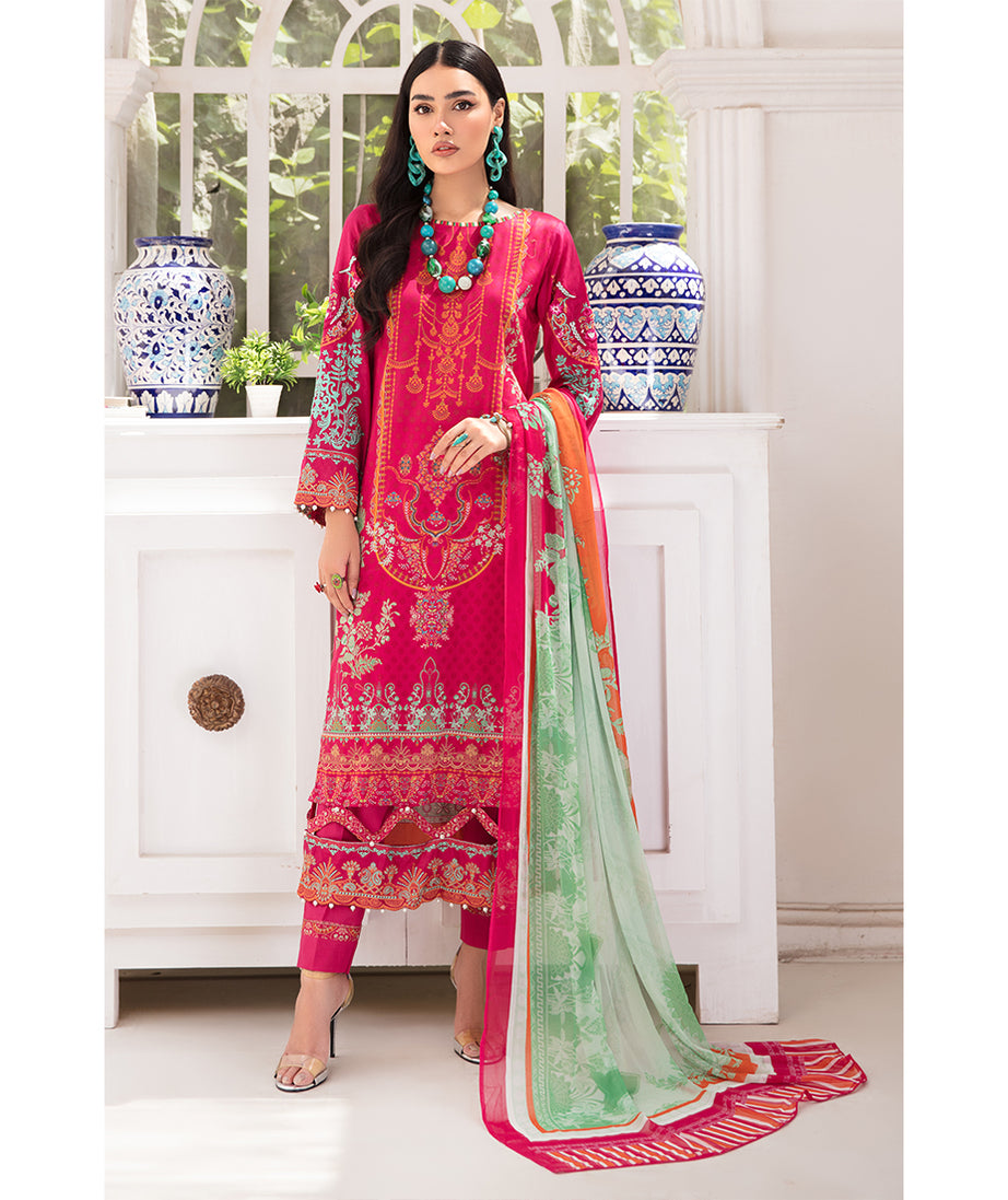 Banafsheh Luxury Lawn`22 D#08