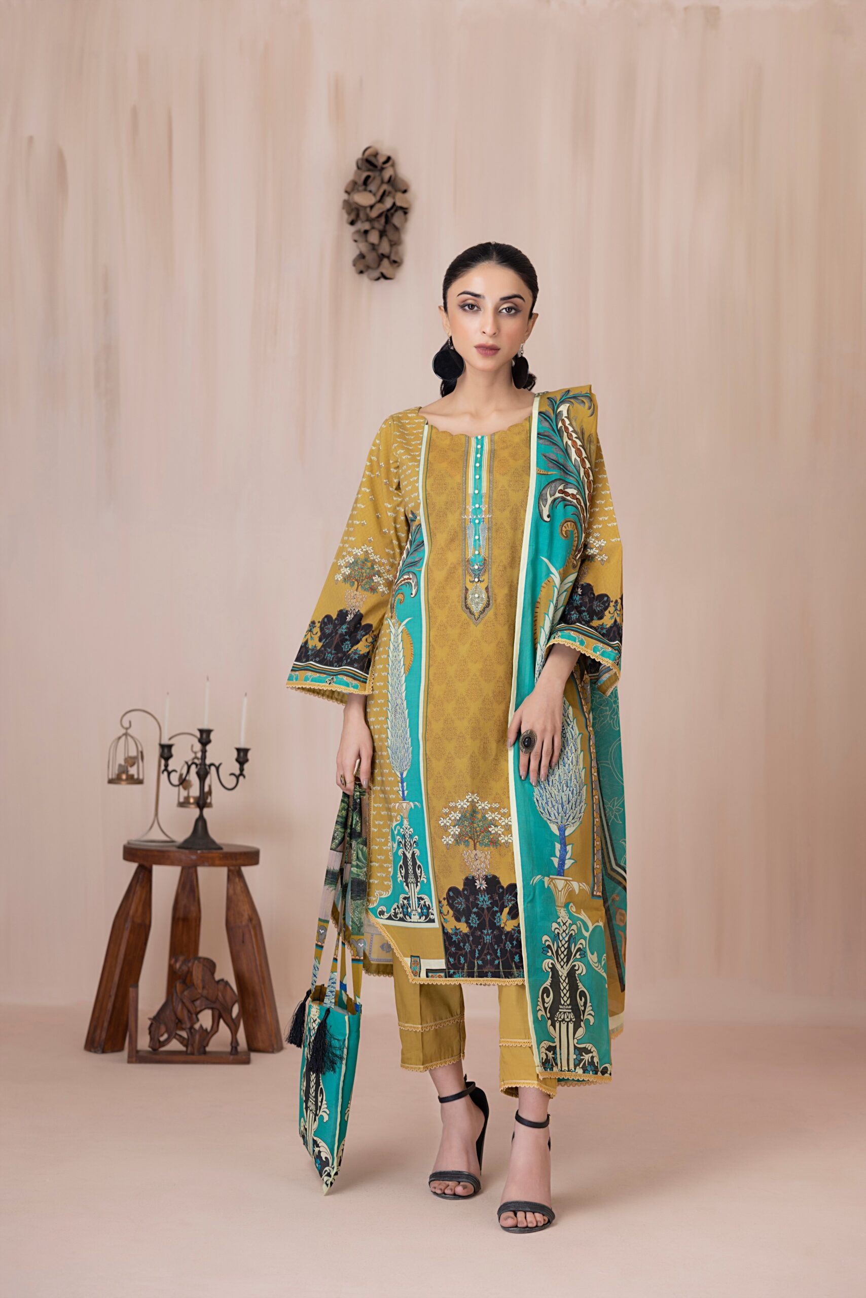 Salina Print Lawn`23 (Vol-3) D#08