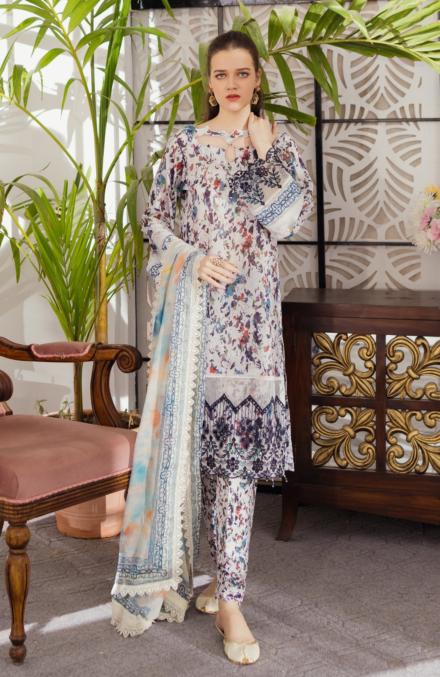 AL-Zohaib S/Shine Bloom Lawn'24 D#09