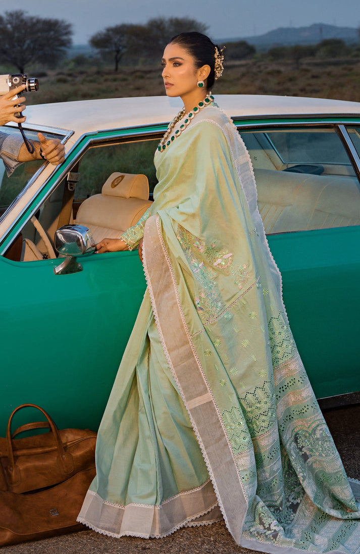 Mahiymaan Luxury Lawn Eid Edit'24 M#09