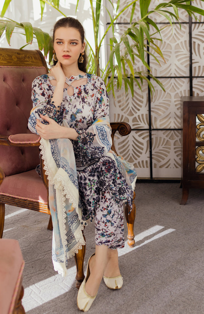 AL-Zohaib S/Shine Bloom Lawn'24 D#09