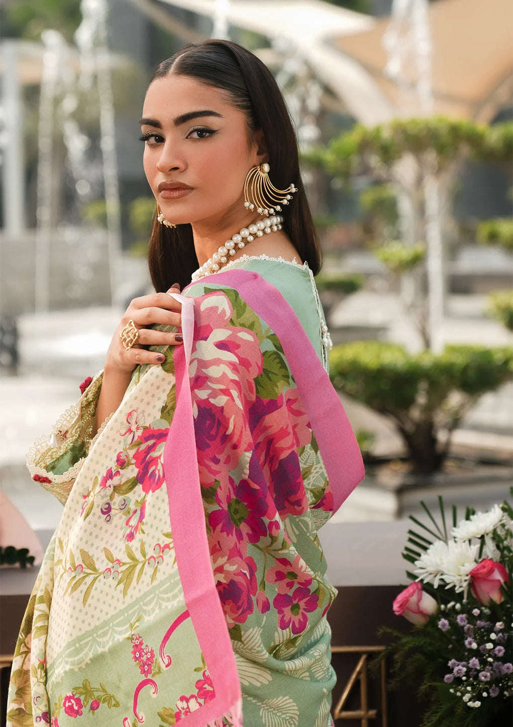 Elaf Winter Pashmina Shawl Collection'24 EPW#7A