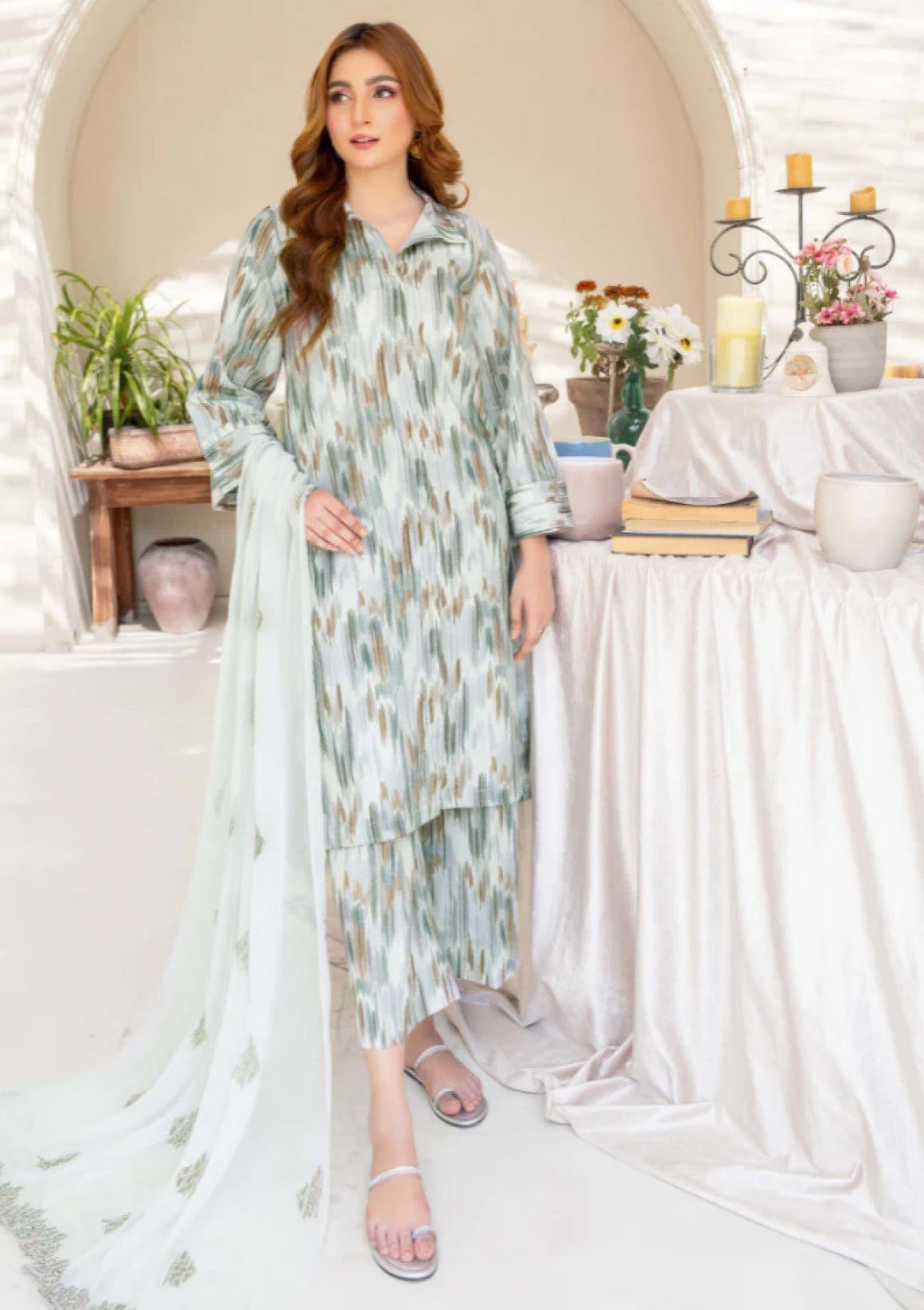 Humdum Ziva Emb Lawn'25 D#07