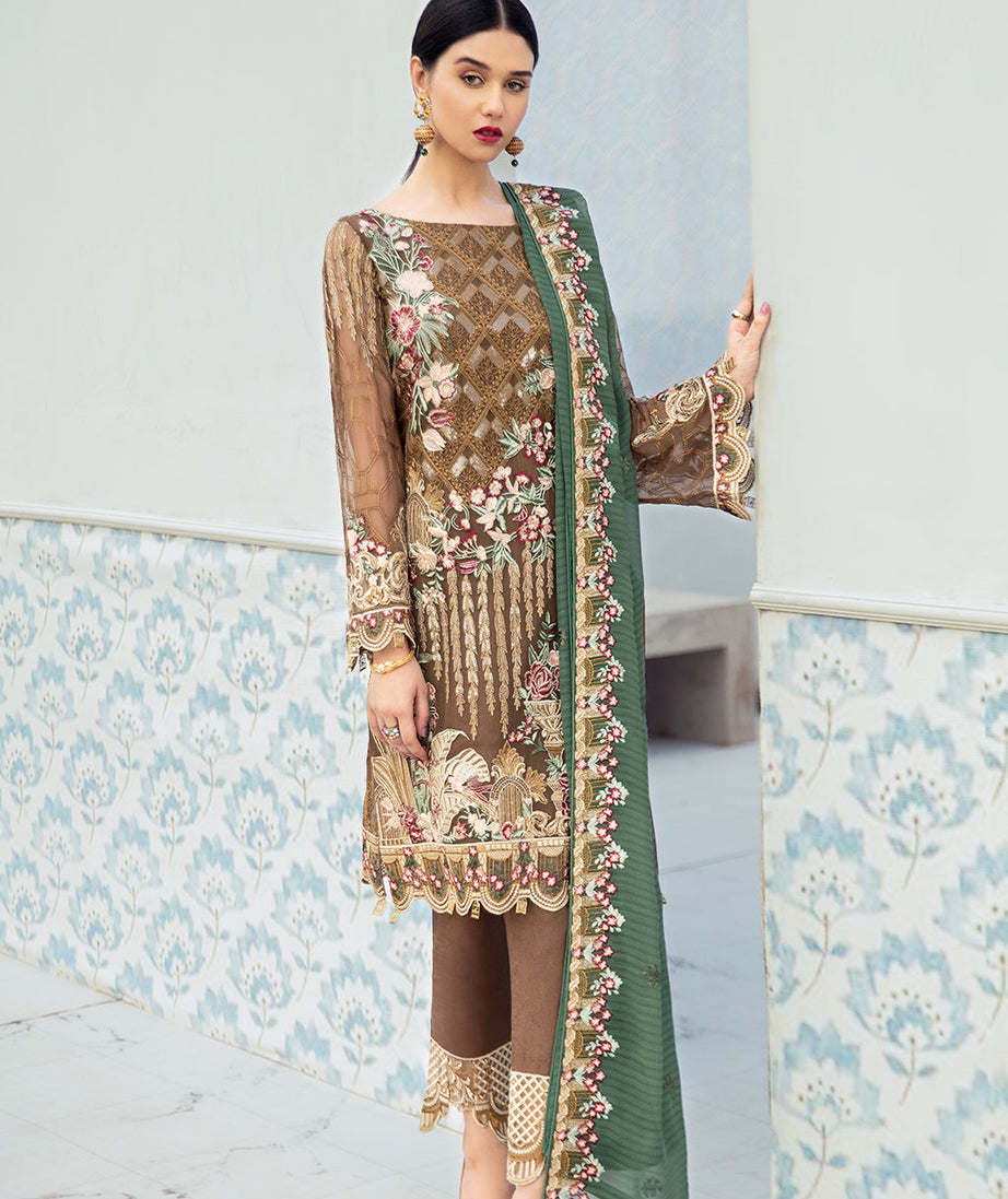 Ramsha Rangoon Collection`22 D#610 (Vol-6)