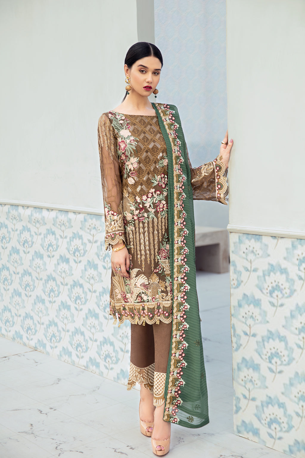 Ramsha Rangoon Collection`22 D#610 (Vol-6)