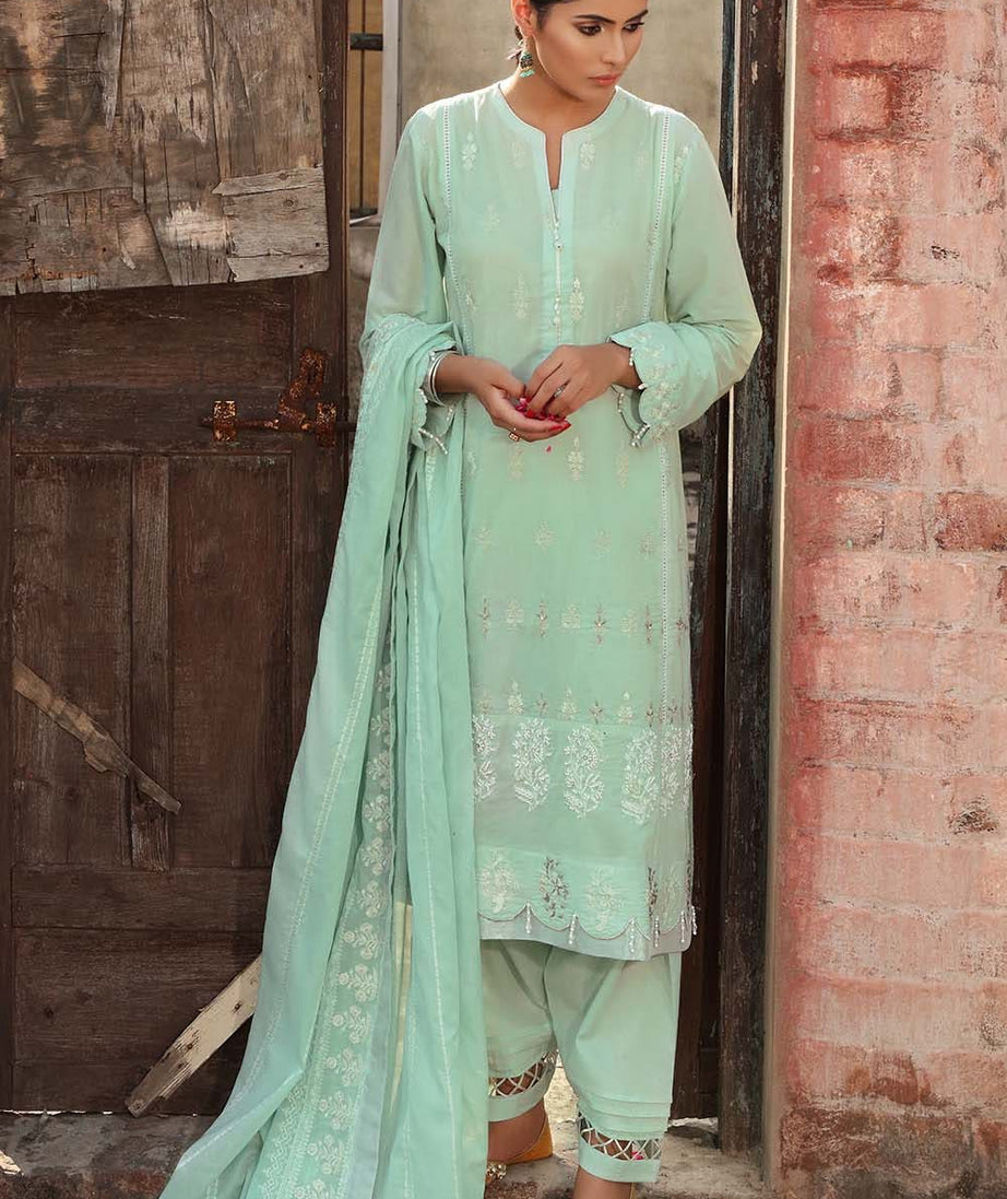 Gul Ahmed Emb Lawn'21 FS-48