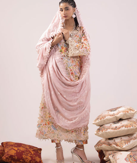 Faiza Faisal Rangeeli Lawn'24 (Laali)