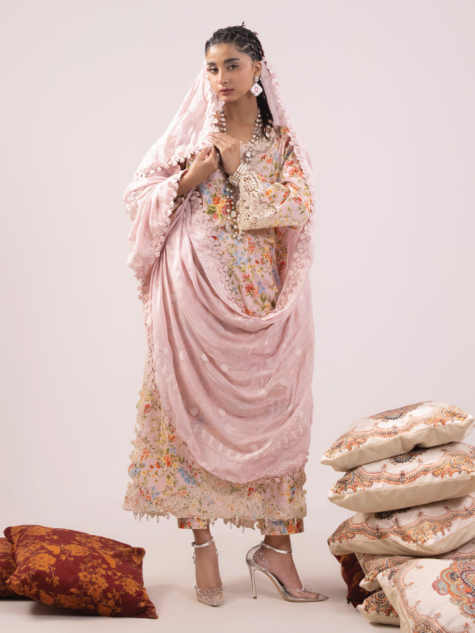 Faiza Faisal Rangeeli Lawn'24 (Laali)