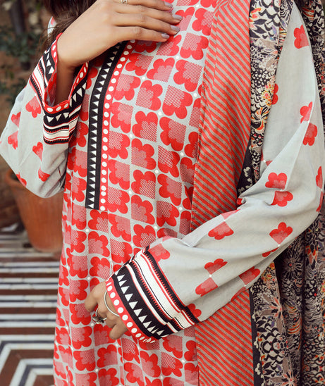 Lakhany Komal Lawn`22 D#2031 S Grey