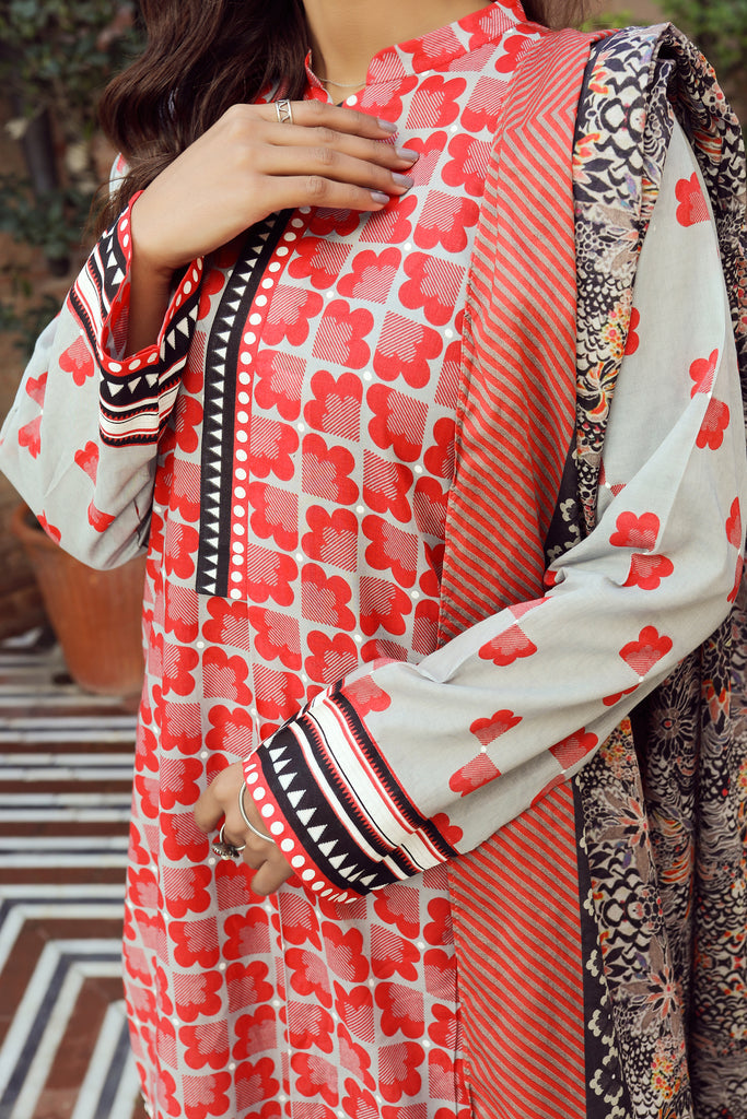 Lakhany Komal Lawn`22 D#2031 S Grey