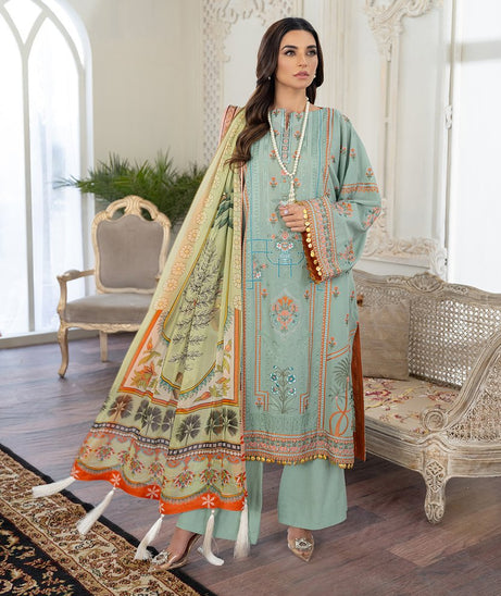Freesia Luxury Lawn`21 D#01