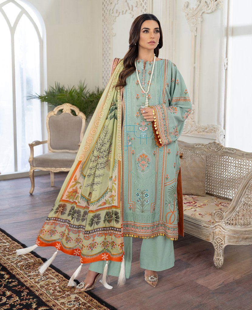 Freesia Luxury Lawn`21 D#01