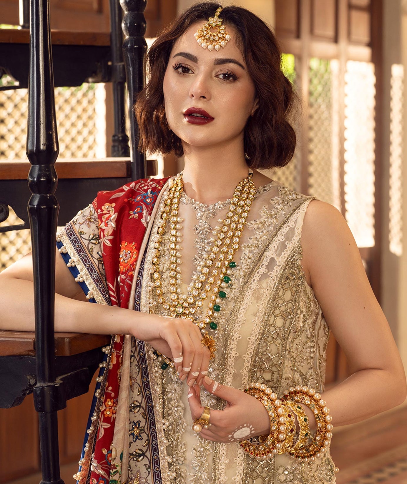 Crimson x Saira Shakira Wedding Collection`22 D#1