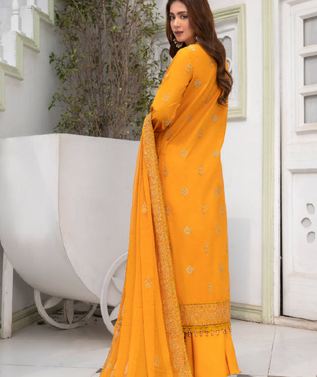 Feroza Fizza Luxury Lawn'24 D#09