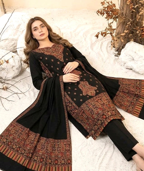 Shaista Kani Wool Jacquard'26 D#173