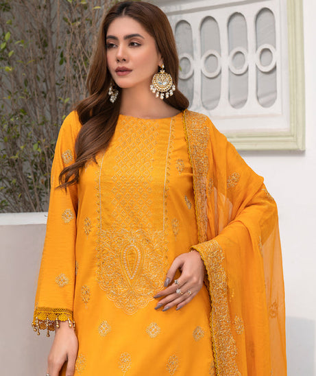 Feroza Fizza Luxury Lawn'24 D#09