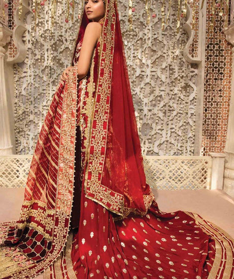 CRIMSON | Wedding Unstitched Collection '22 D# SCARLET - 2A