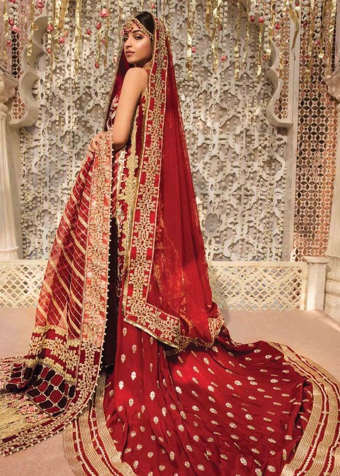 CRIMSON | Wedding Unstitched Collection '22 D# SCARLET - 2A
