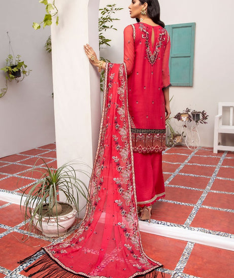 Azal Jaan-E-Adaa L/Chiffon`21 Carnelian