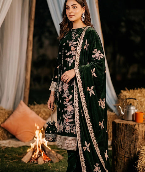 Shaista Luxury Velvet'26 D#167