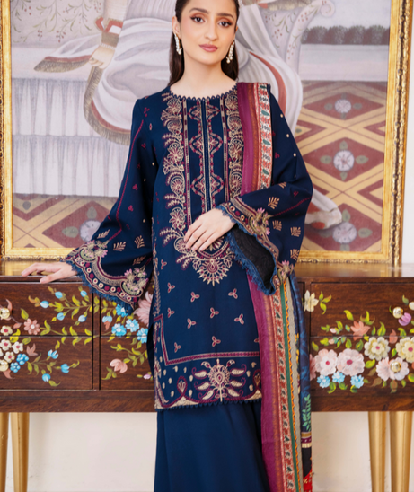 Hamdam Serene Emb Wool`25 D#06