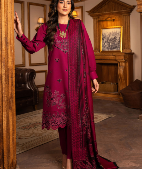 Hamdam Aaima Emb Wool`25 D#09