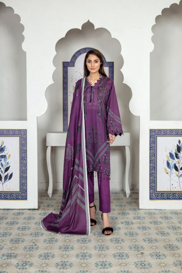 Fiza Noor Gul-e-Rana Lawn`21 D#09
