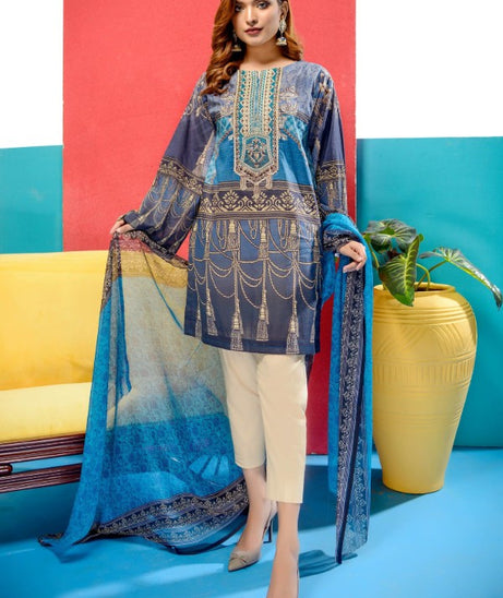 Zebaish Iman D/Emb Lawn`21 D#09