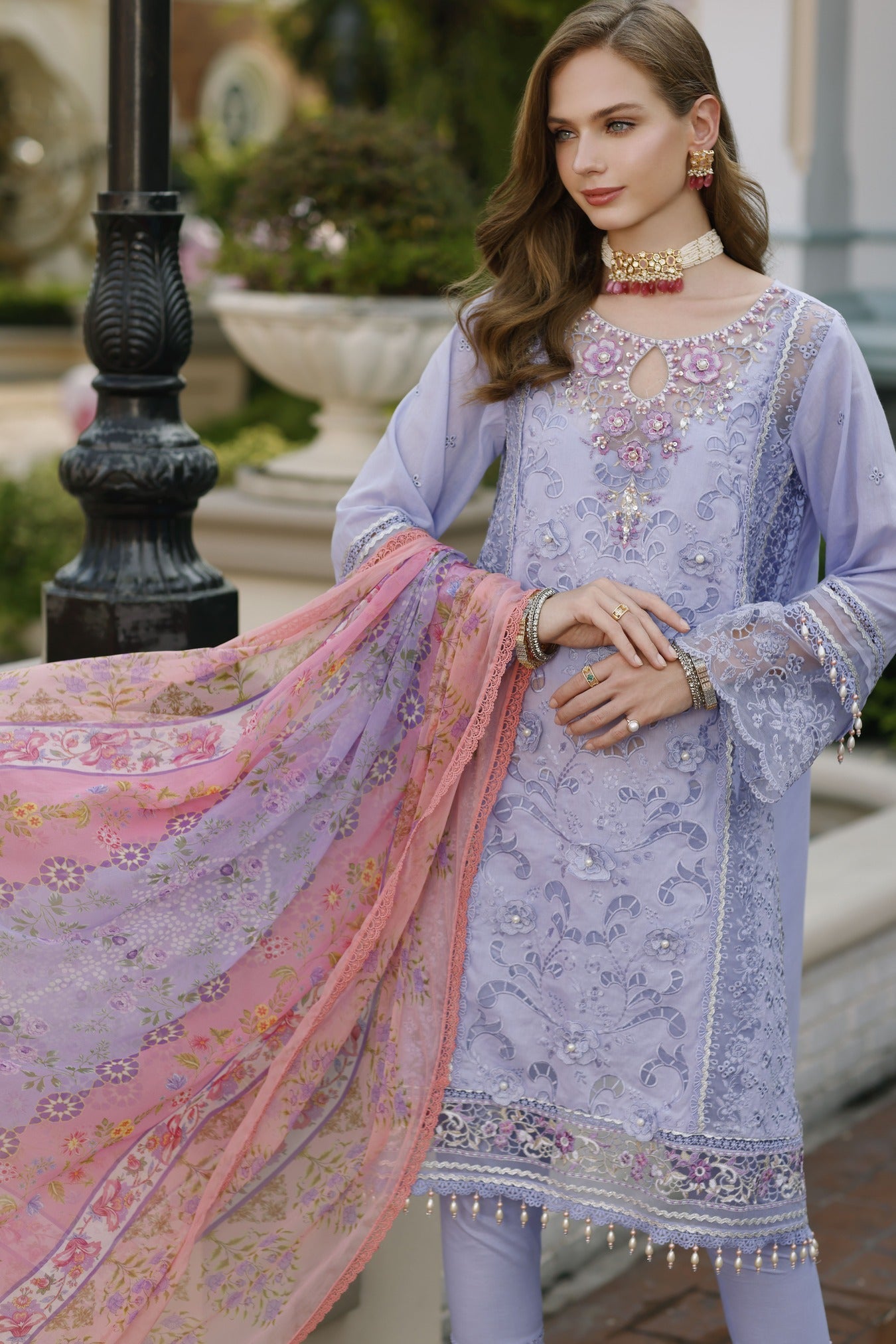 Noor By Saadia Asad Schiffli Laserkari`23 D#2