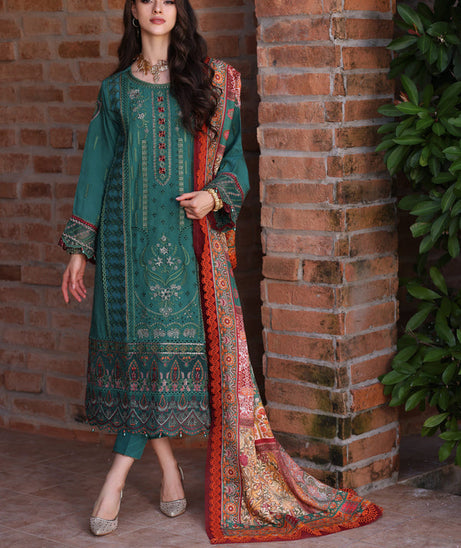 Luxury Winter Shawl By Noor by Sadia Asad D# 08