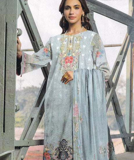 AA Chikankari Linen`21 D#4