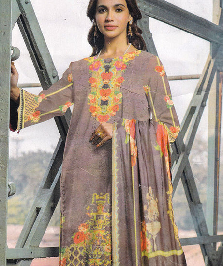 AA Chikankari Linen`21 D#8