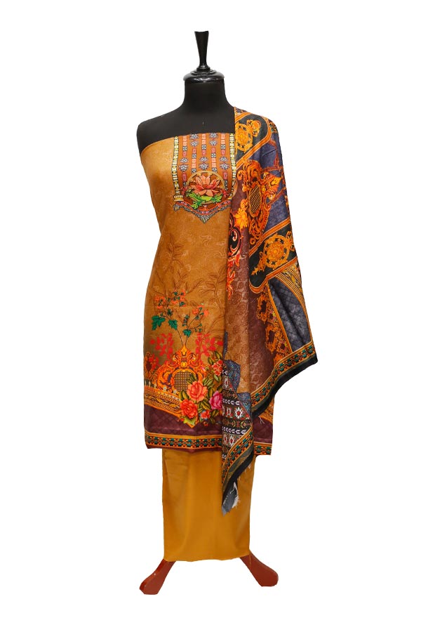 AA Marina Printed 3Pcs`21 D#101 (Golden)