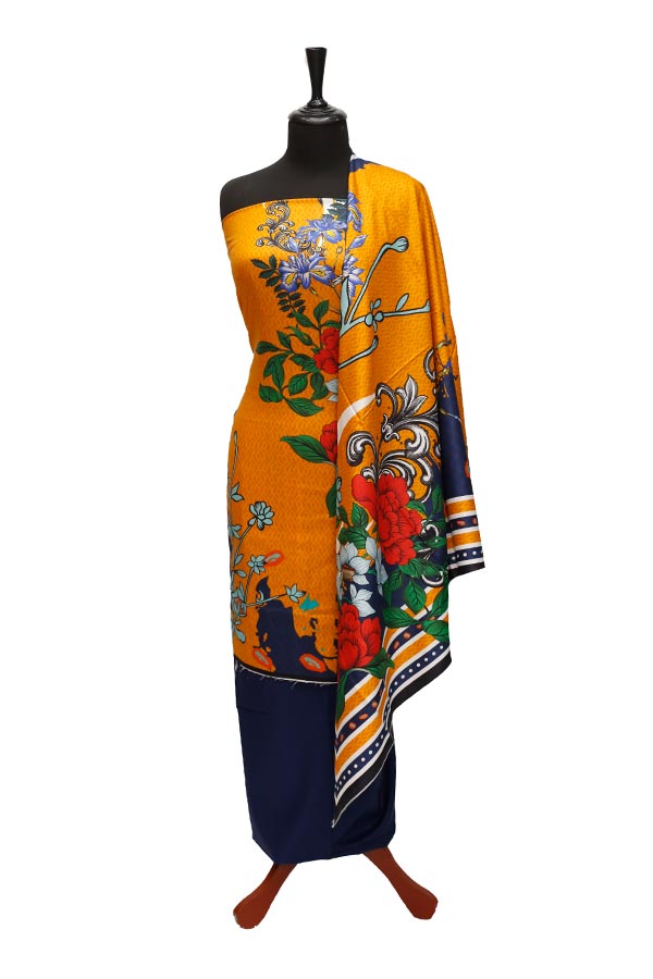 AA Marina Printed 3Pcs`21 D#101 (Blue)