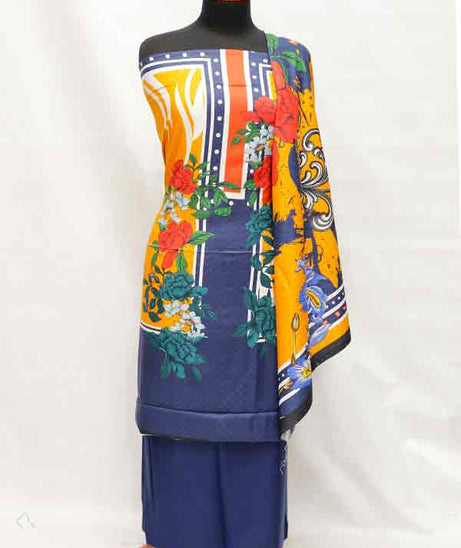 AA Marina Printed 3Pcs D#101 (Blue)