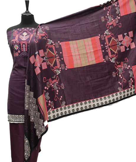 AA Print Linen'21 D#2716 (Magenda)