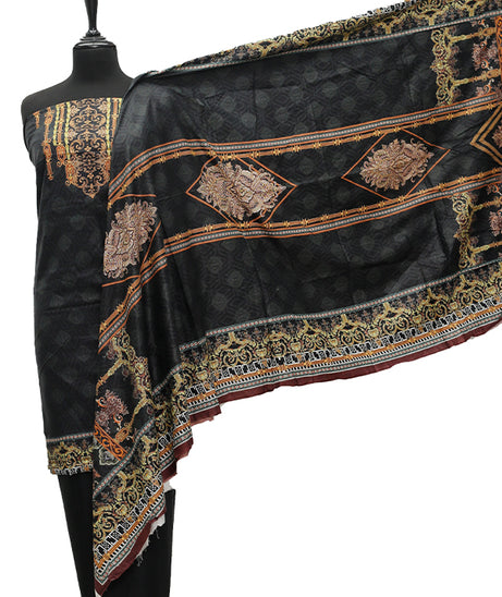 AA Print Linen'21 D#2718 (Black)