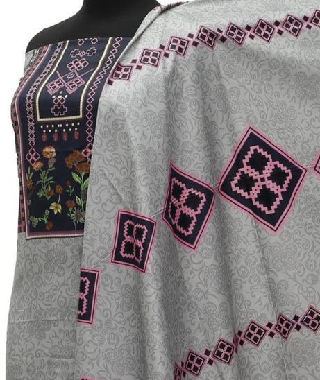 AA Print Linen'21 D#2721 (Grey)