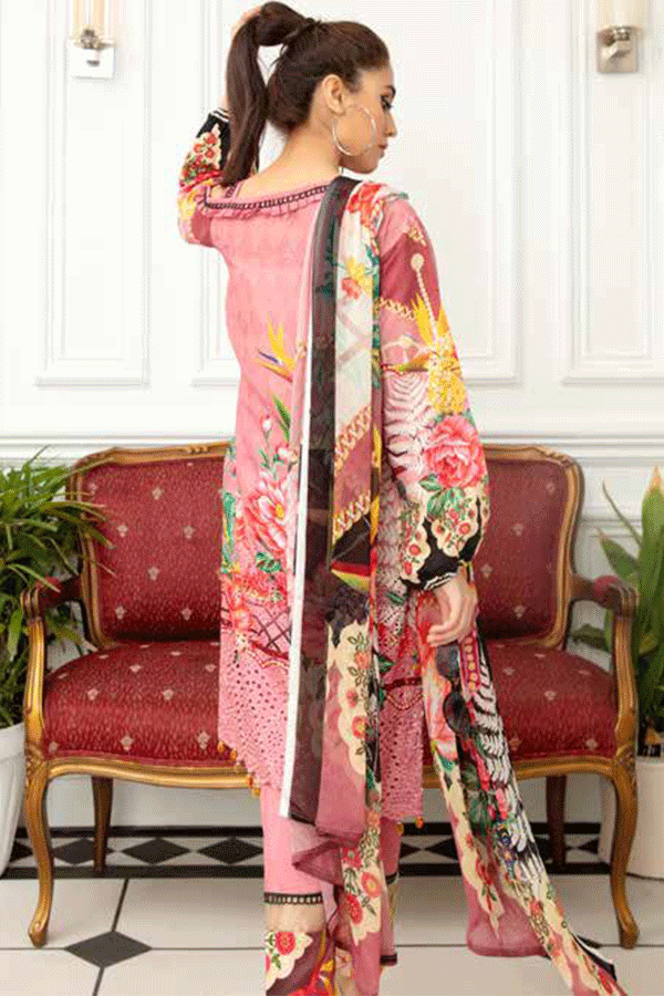 Afreen Emb Chikenkari Viscose`20 AF#91
