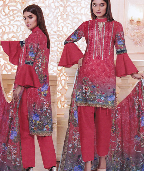 AB Ammara D/Emb Lawn`22 (Vol-2) D#09