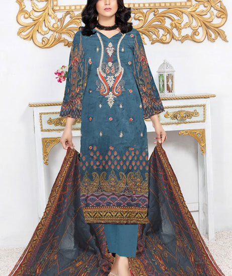 AB Ammara D/Emb Lawn`22 (Vol-6) D#05