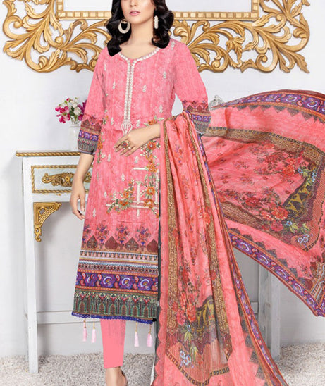 AB Ammara D/Emb Lawn`22 (Vol-6) D#06