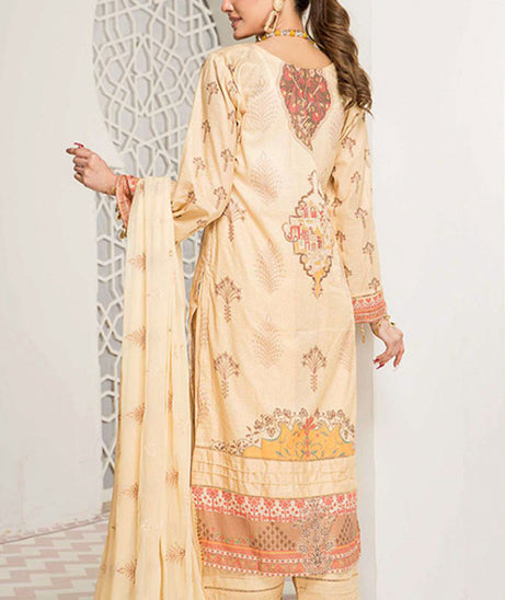 AB Noor Digital Emb Lawn`22 D#1