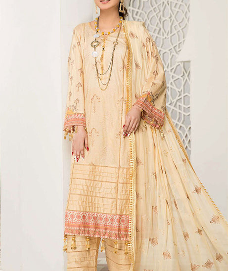 AB Noor Digital Emb Lawn`22 D#1